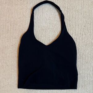 Lululemon navy blue Align Halter Bra size 8